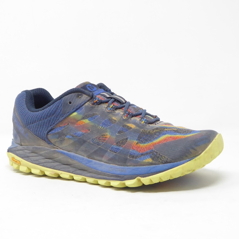 Merrell Antora 2 Women's Trail Running Hiking Shoes Rainbow Multi Color Size 7